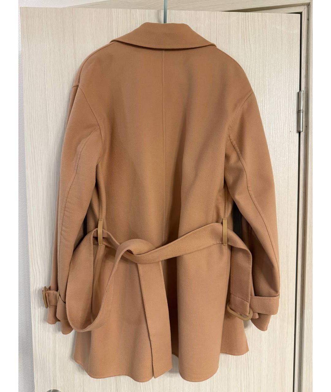 LORO PIANA Бежевое кашемировое пальто, фото 2