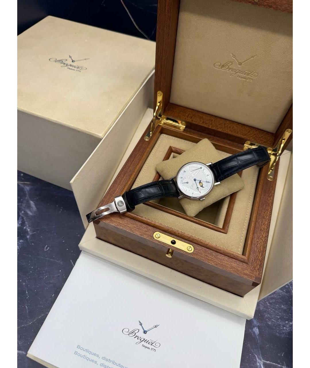 Breguet Серебряные часы из белого золота, фото 8