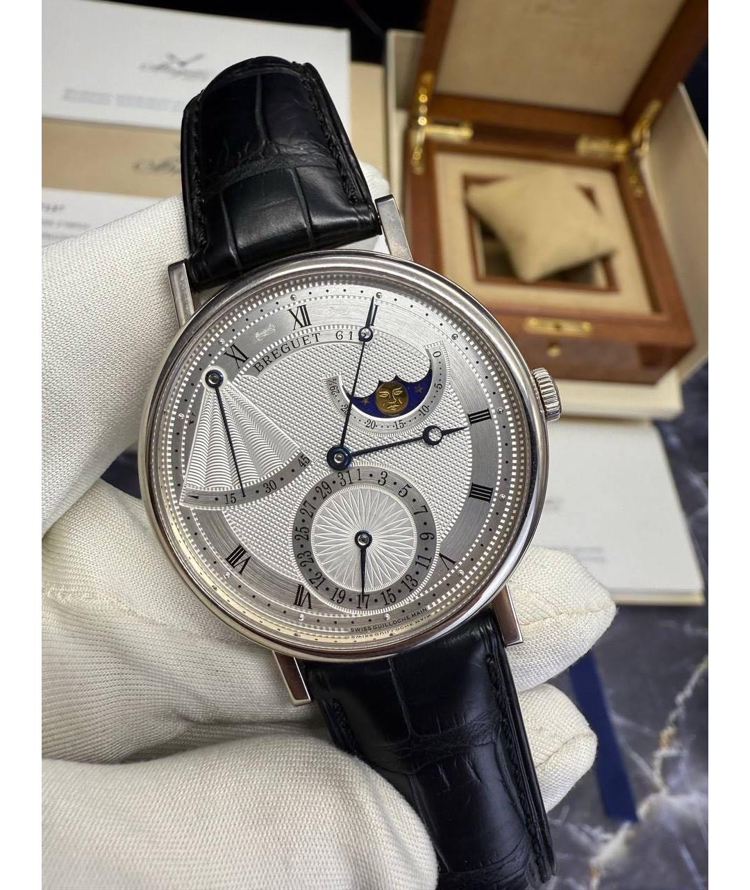 Breguet Серебряные часы из белого золота, фото 9