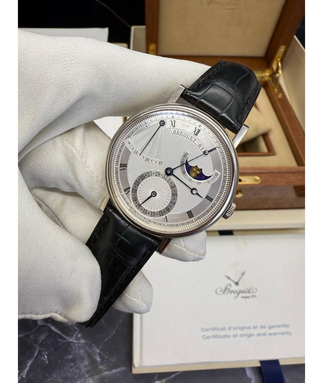 Breguet Серебряные часы из белого золота, фото 4