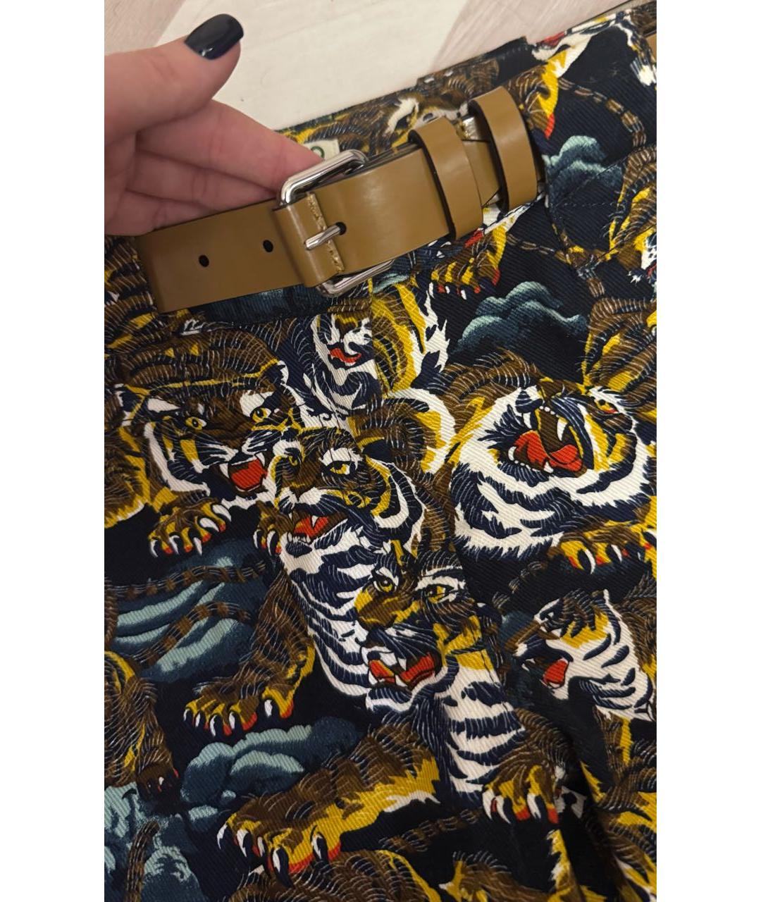 KENZO Мульти джинсы слим, фото 6