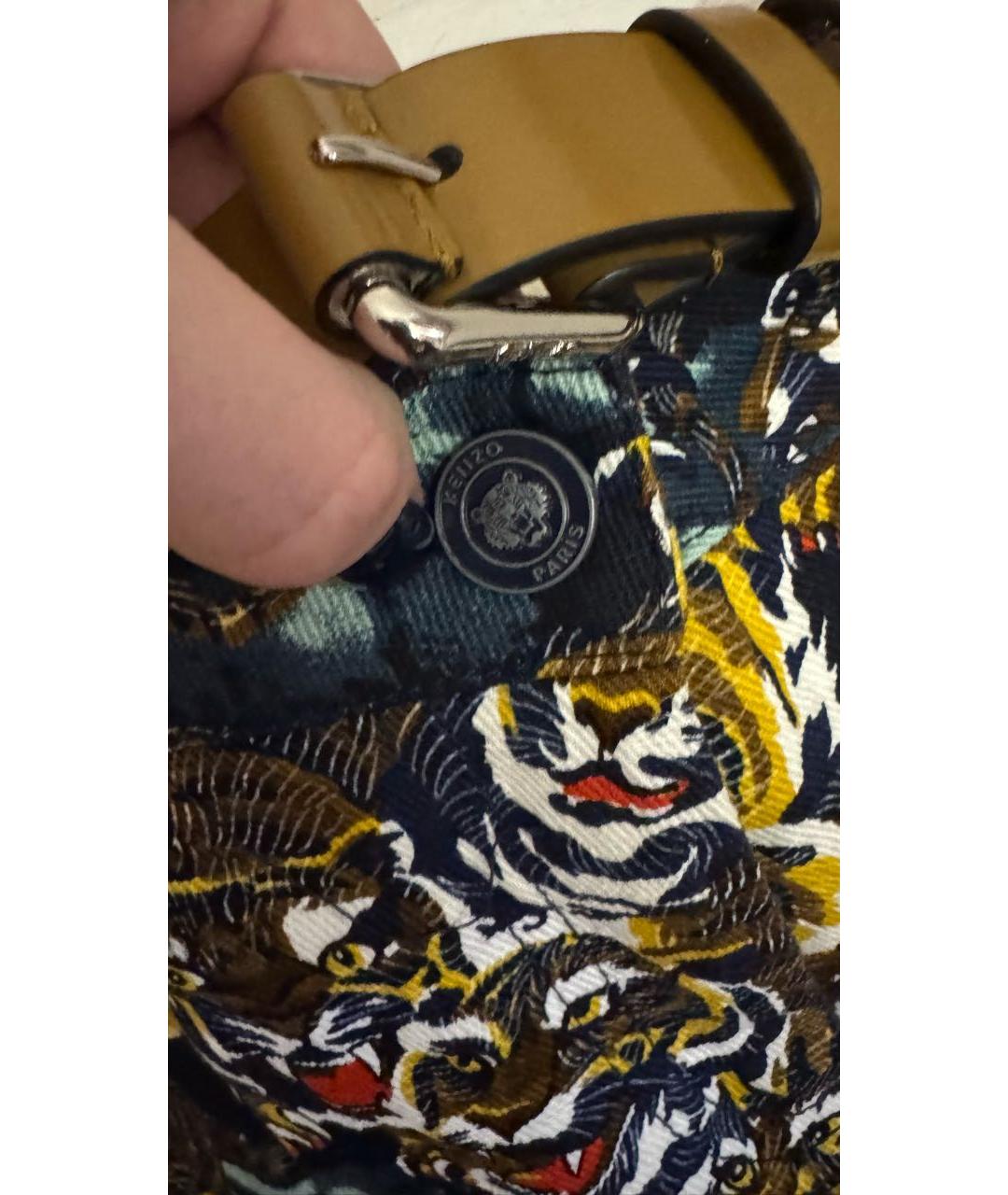 KENZO Мульти джинсы слим, фото 7