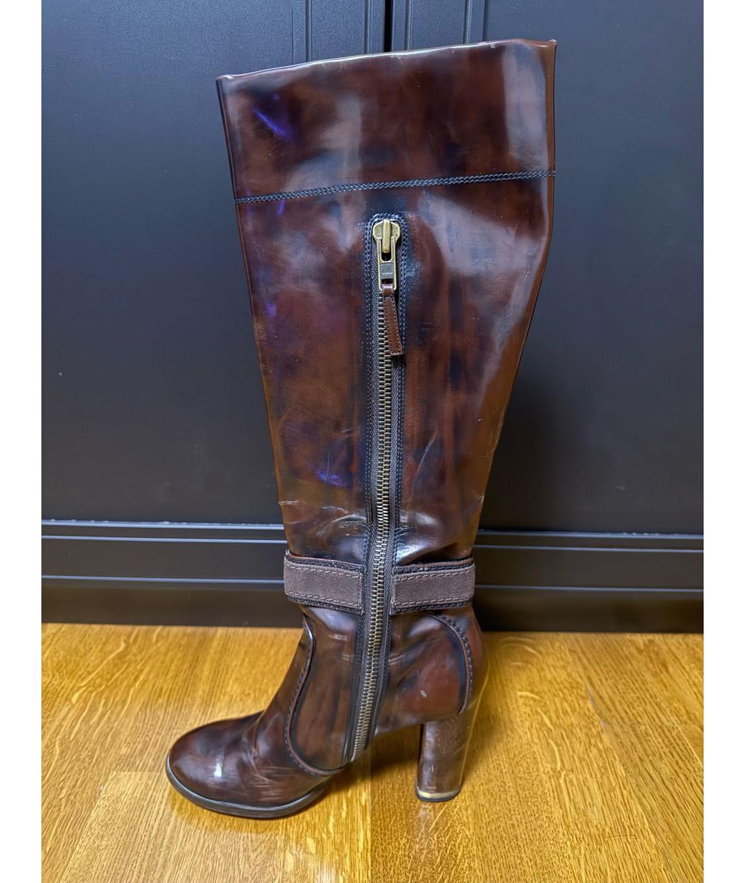 STELLA MCCARTNEY Кожаные сапоги, фото 6