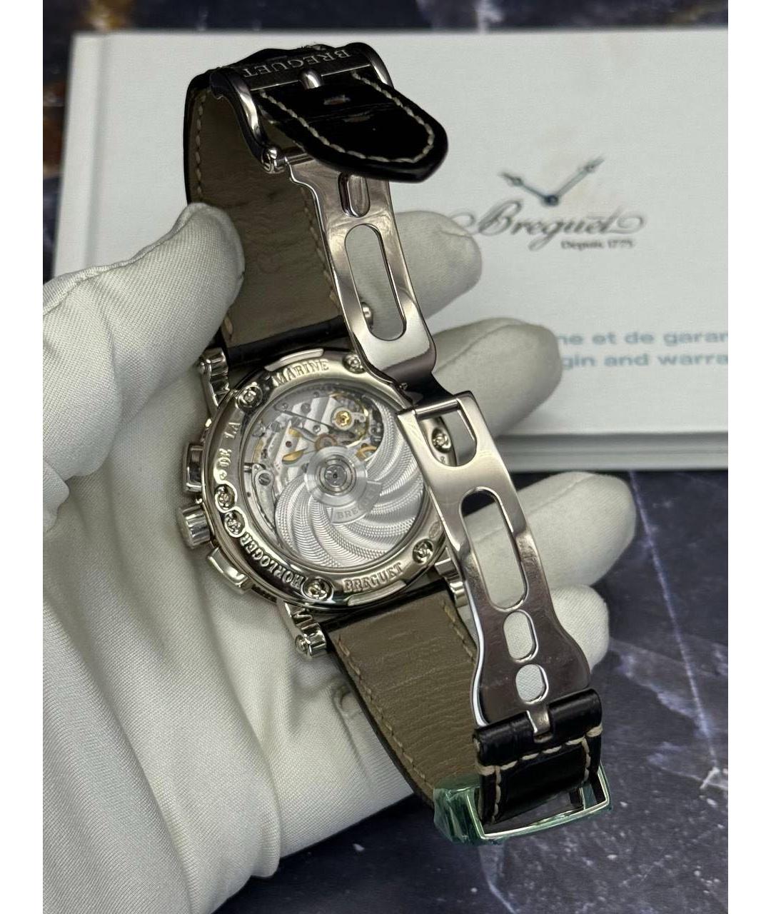 Breguet Серебряные часы из белого золота, фото 7