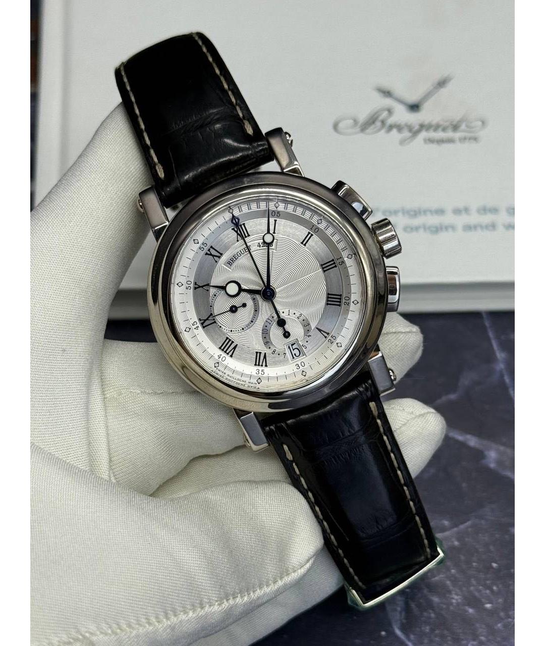 Breguet Серебряные часы из белого золота, фото 9