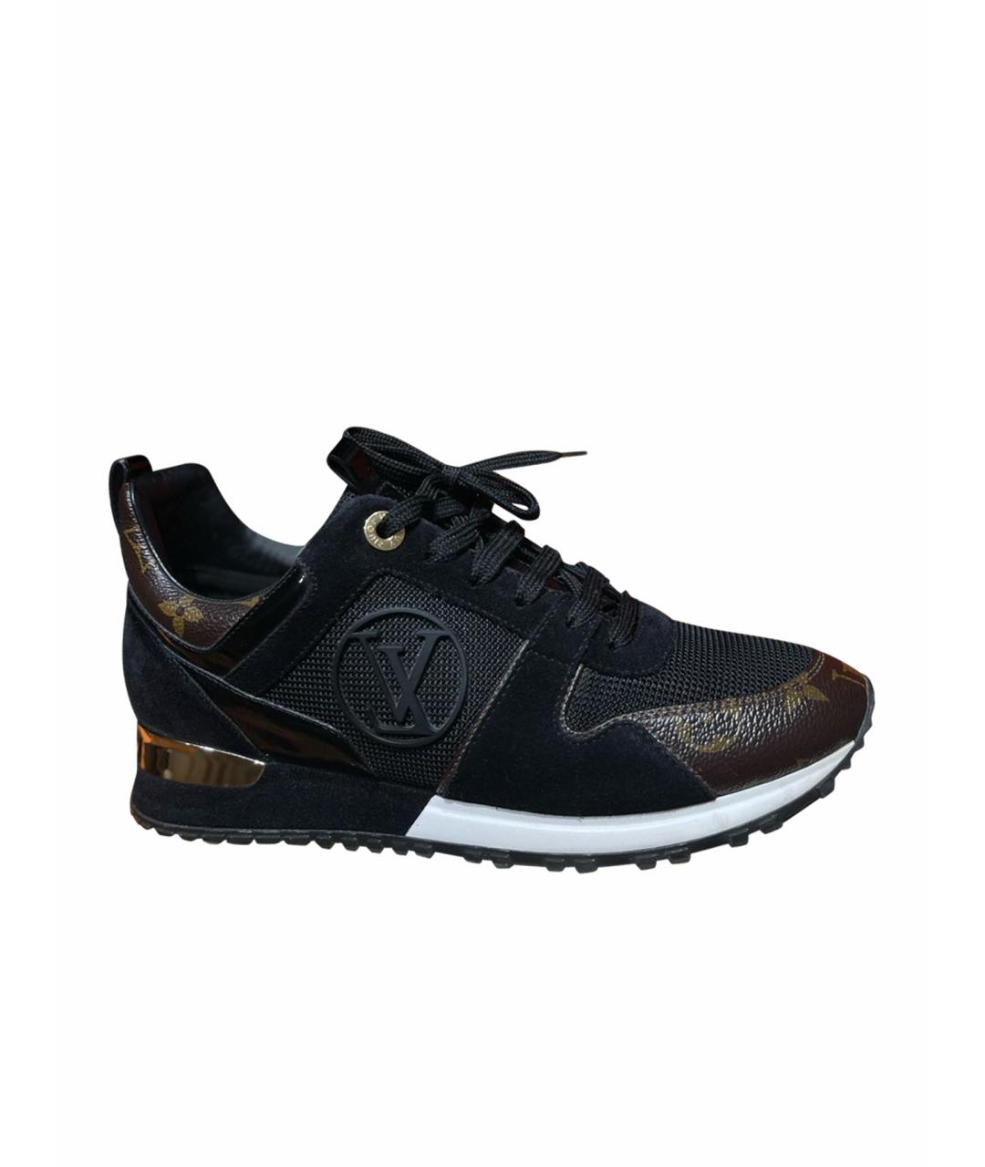 LOUIS VUITTON Черные кроссовки, фото 1