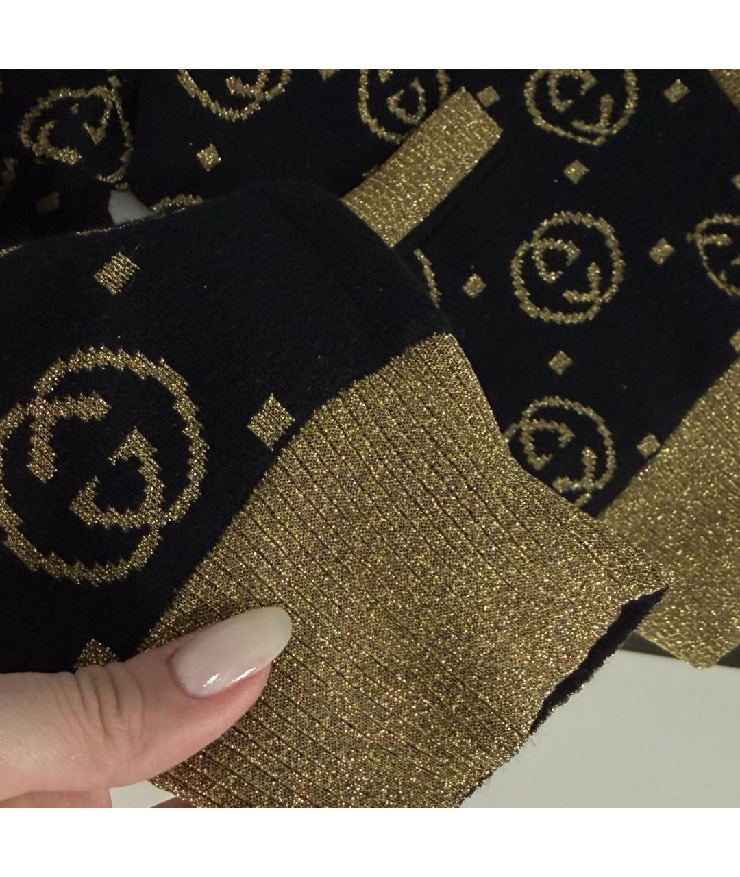 GUCCI Черный шерстяной кардиган, фото 4