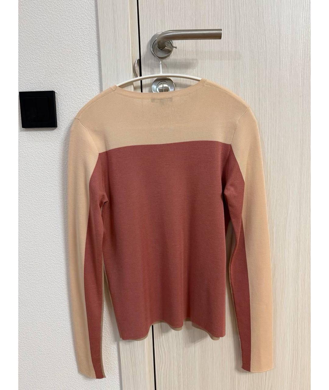 LORO PIANA Бежевый кашемировый джемпер / свитер, фото 2