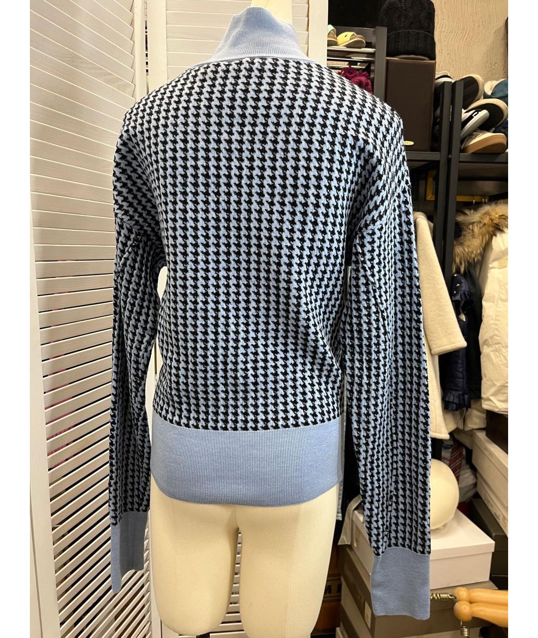 MARNI Голубой шерстяной джемпер / свитер, фото 2