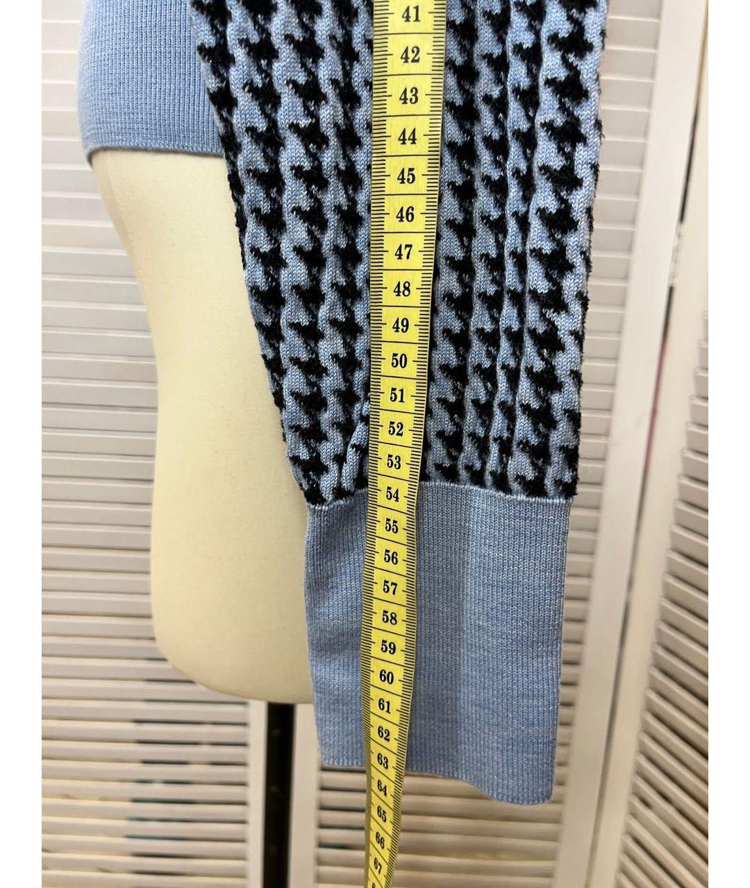 MARNI Голубой шерстяной джемпер / свитер, фото 4