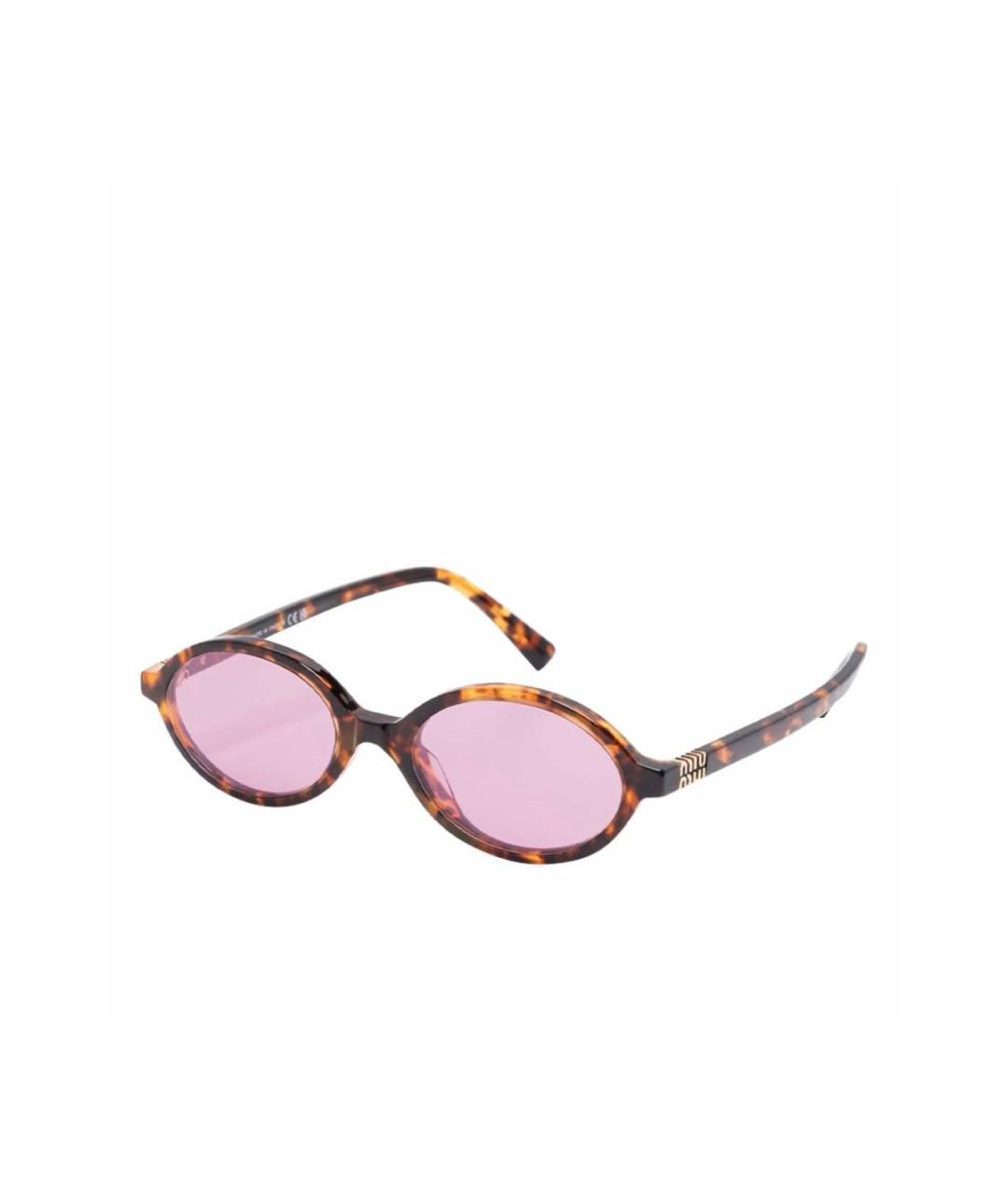 MIU MIU Мульти пластиковые солнцезащитные очки, фото 5