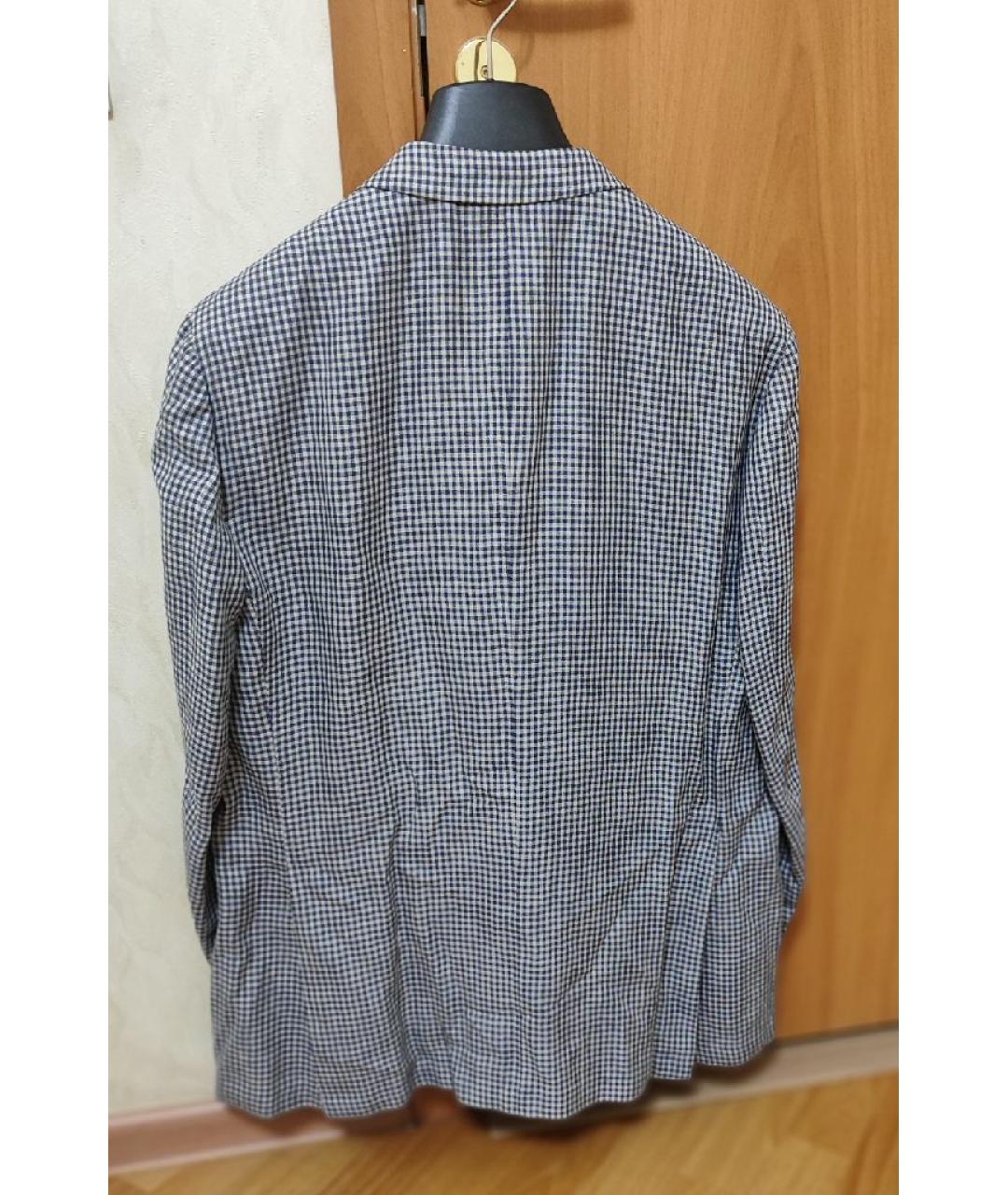 PAL ZILERI Мульти льняной пиджак, фото 2