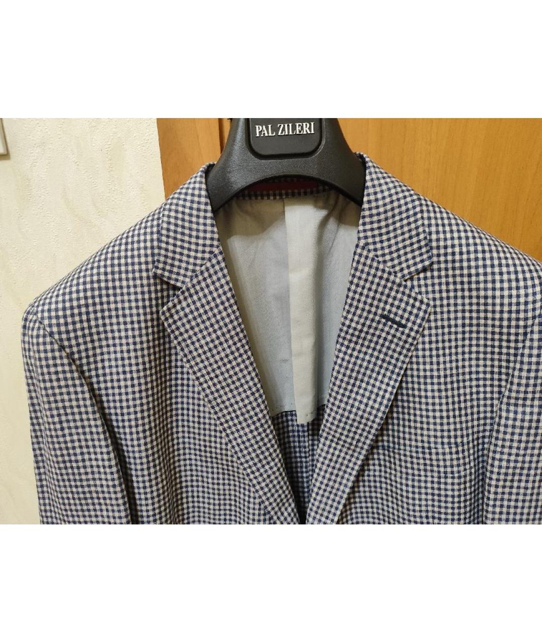 PAL ZILERI Мульти льняной пиджак, фото 3