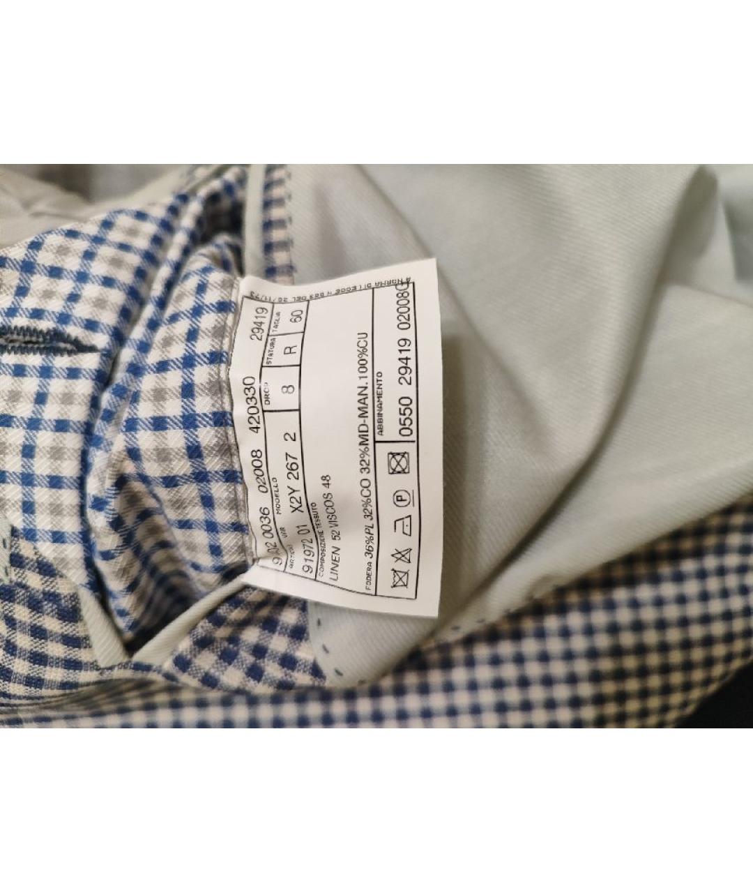 PAL ZILERI Мульти льняной пиджак, фото 5