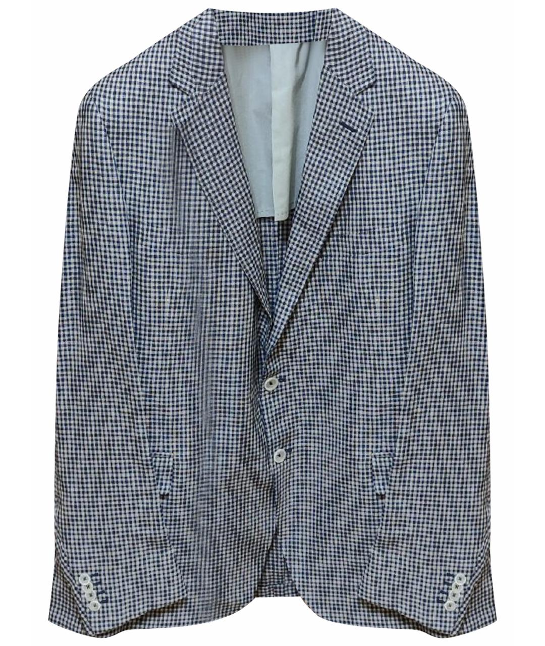 PAL ZILERI Мульти льняной пиджак, фото 1