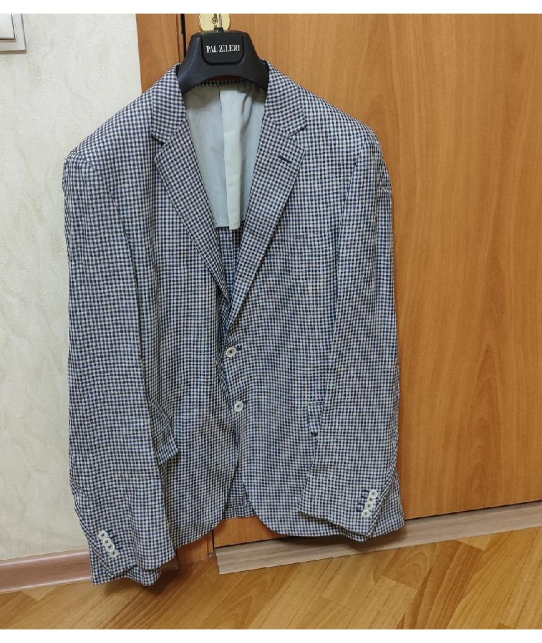 PAL ZILERI Мульти льняной пиджак, фото 8