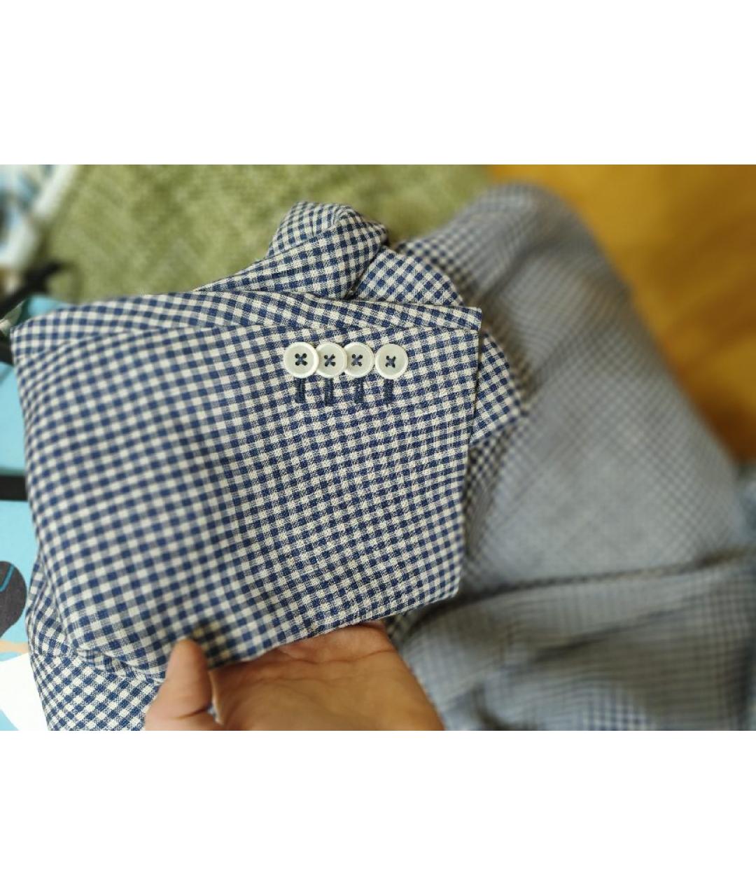 PAL ZILERI Мульти льняной пиджак, фото 7