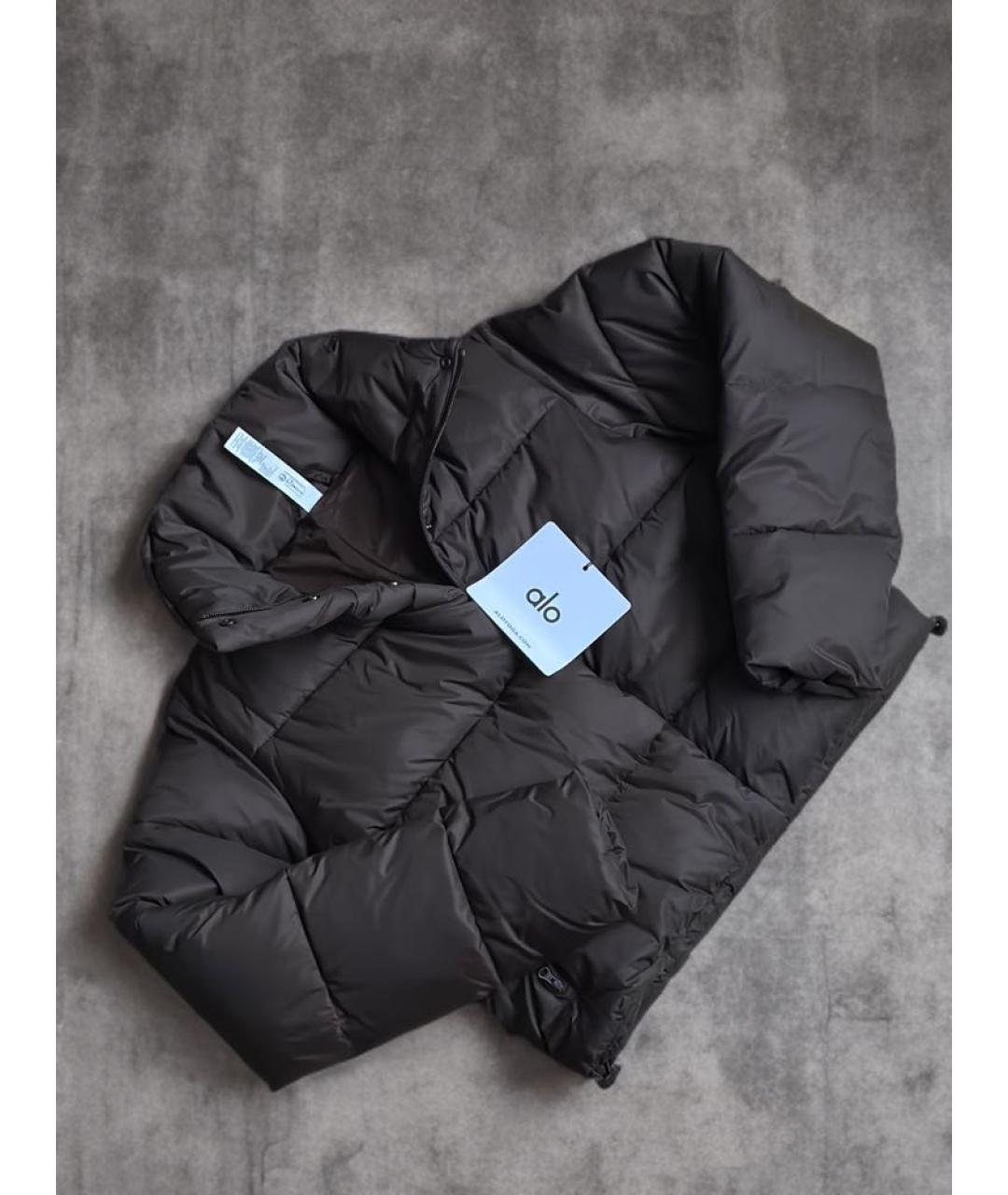 ALO YOGA Коричневый полиэстеровый пуховик, фото 3