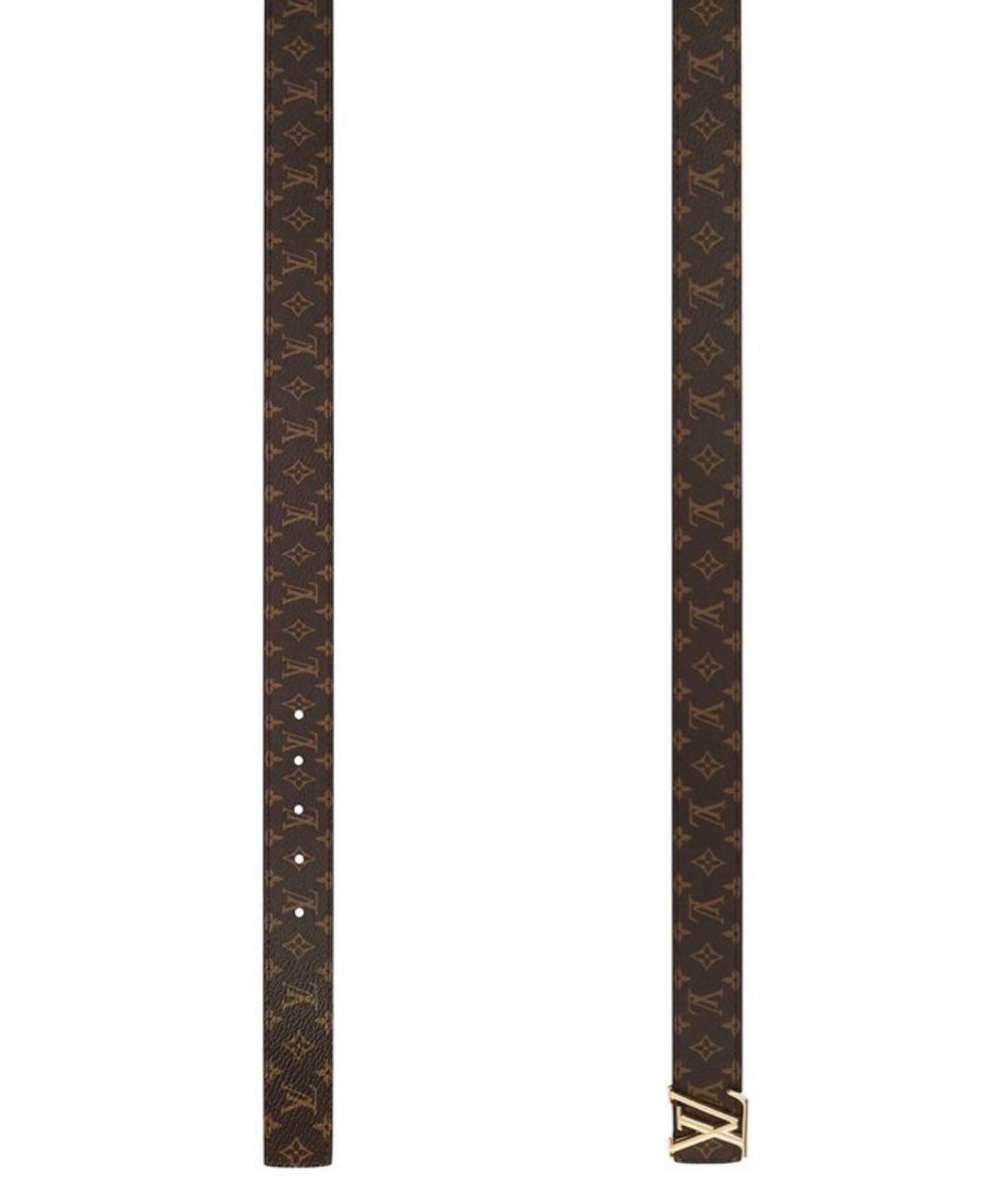 LOUIS VUITTON Коричневый ремень, фото 3