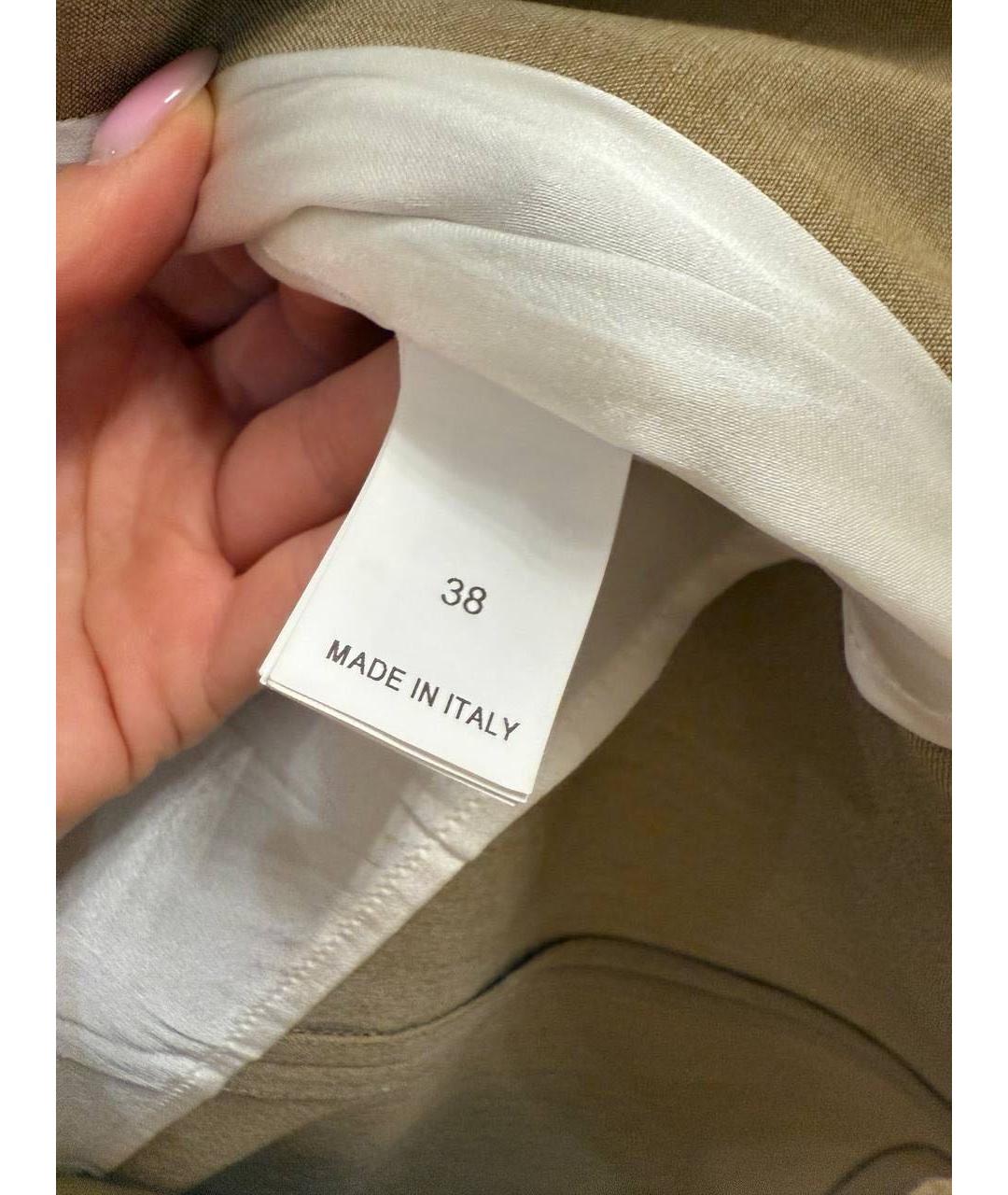 BRUNELLO CUCINELLI Коричневый хлопковый жакет/пиджак, фото 3