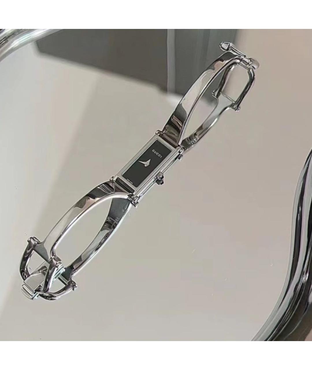 GUCCI Черные часы, фото 4