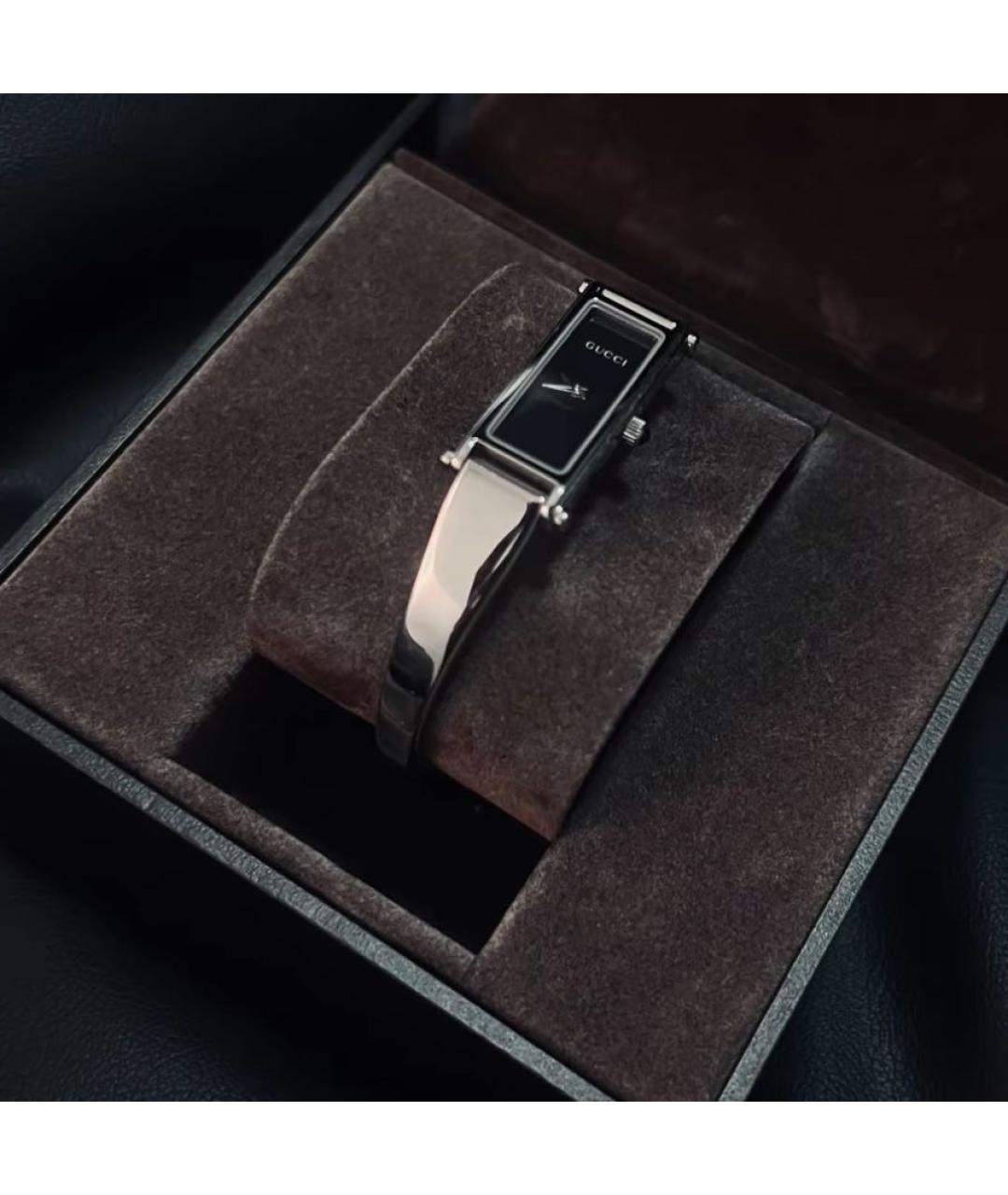 GUCCI Черные часы, фото 3