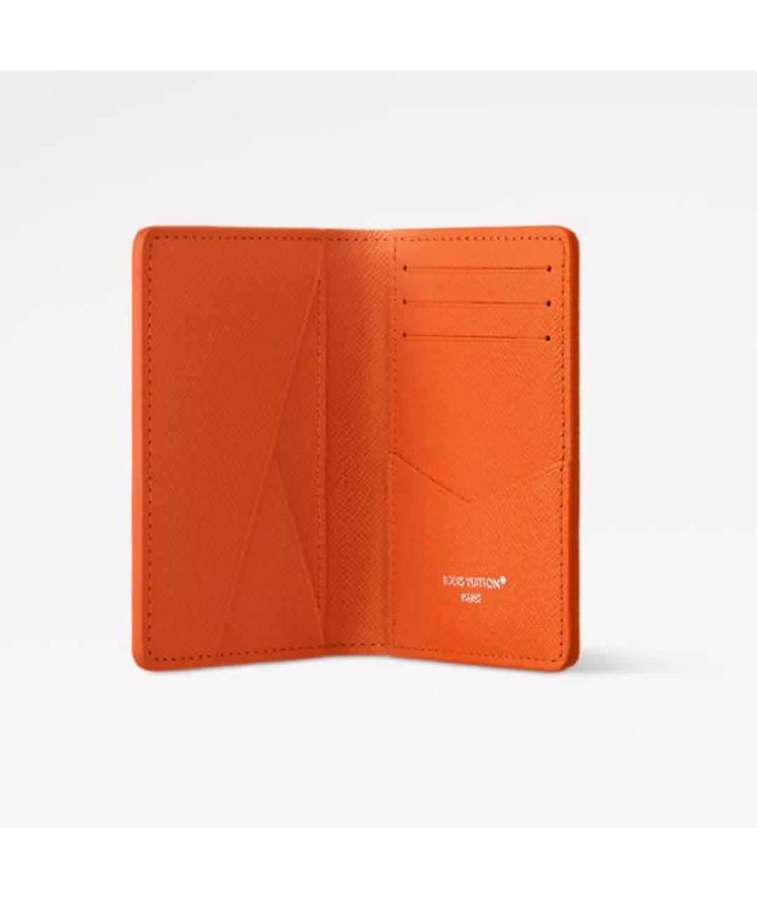 LOUIS VUITTON Оранжевый кардхолдер, фото 2