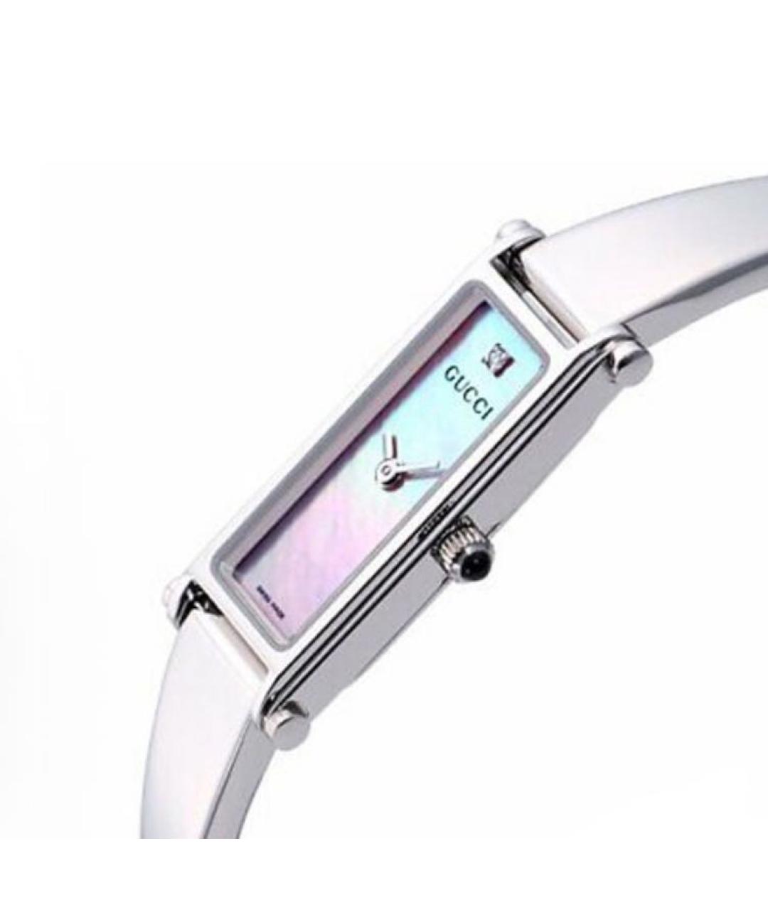 GUCCI Розовые металлические часы, фото 2