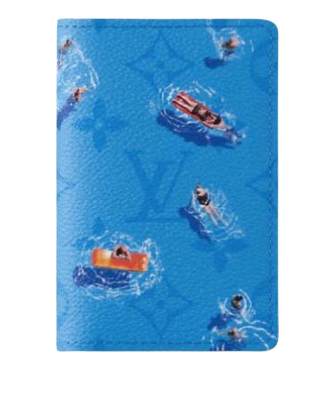 LOUIS VUITTON Голубой кардхолдер, фото 1