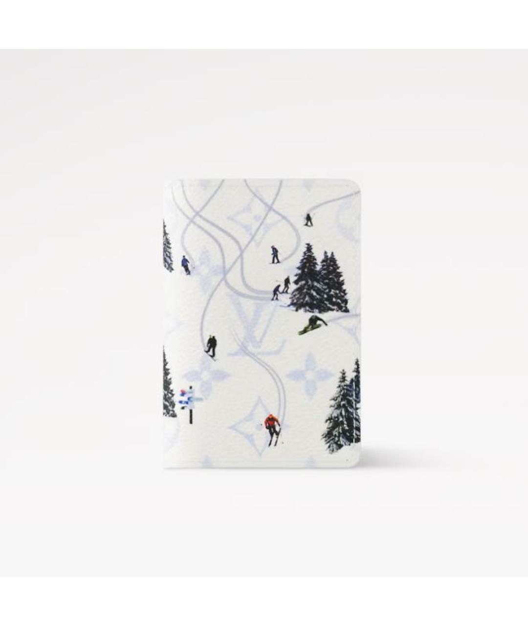 LOUIS VUITTON Белый кардхолдер, фото 4