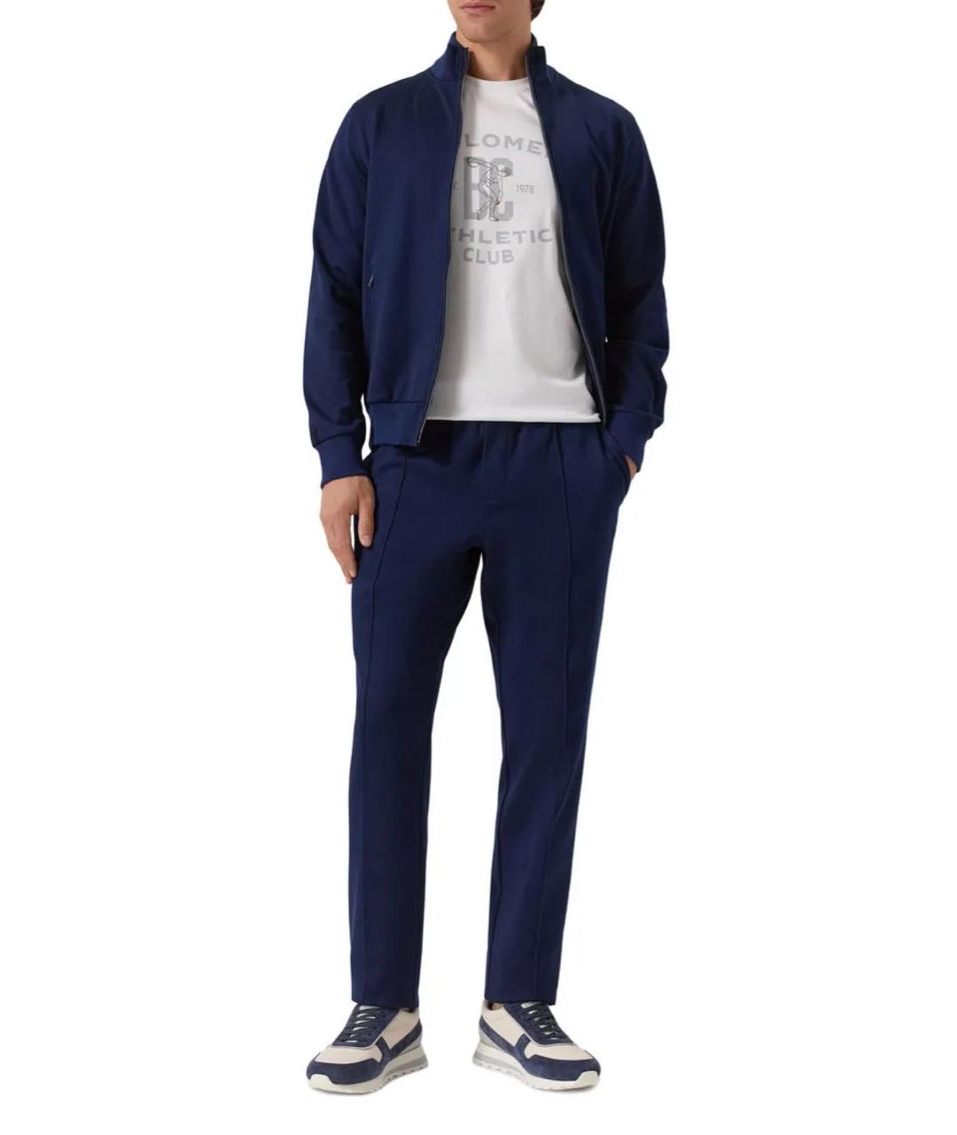 BRUNELLO CUCINELLI Белая хлопковая футболка, фото 4