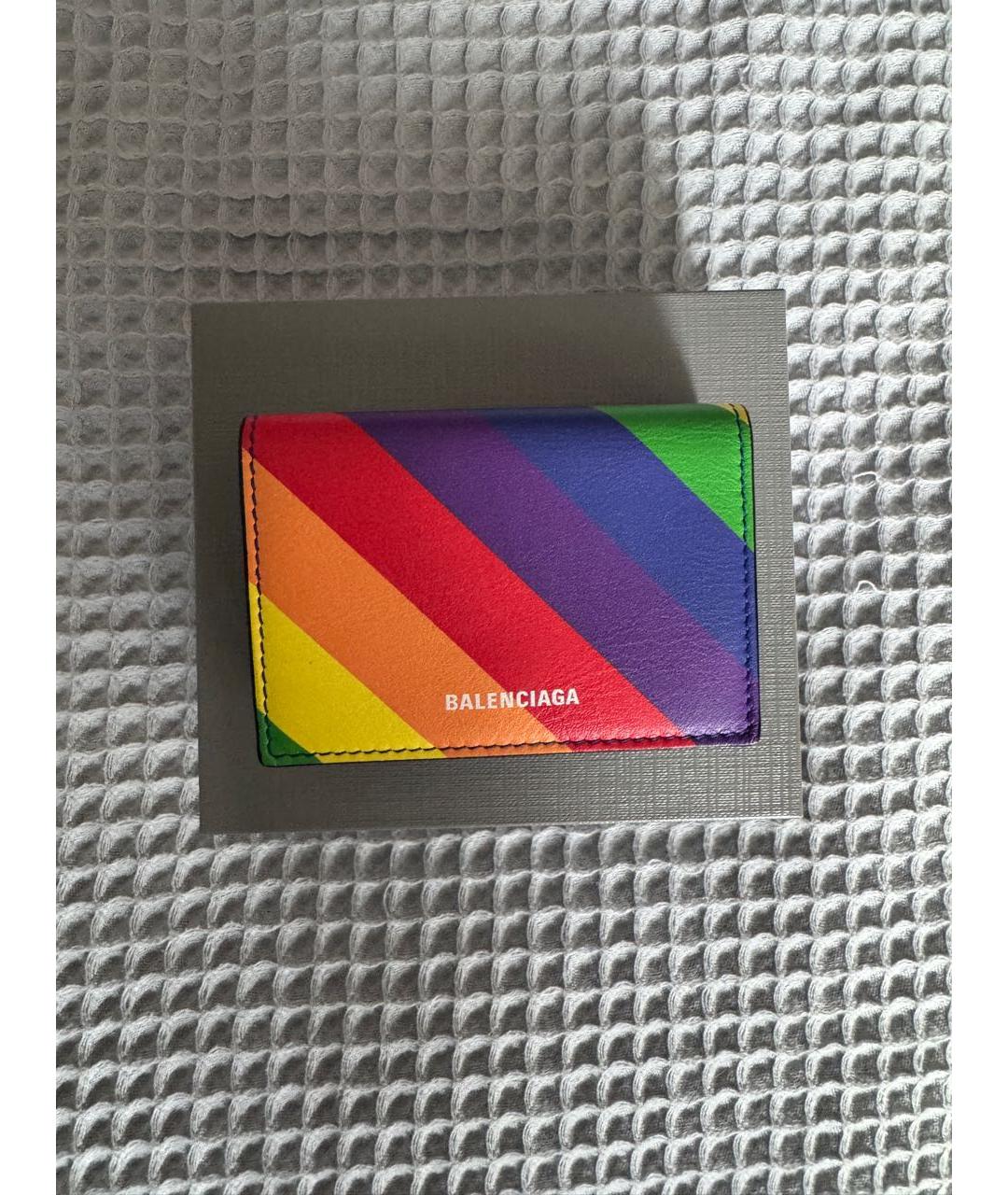 BALENCIAGA Мульти кожаный кошелек, фото 5