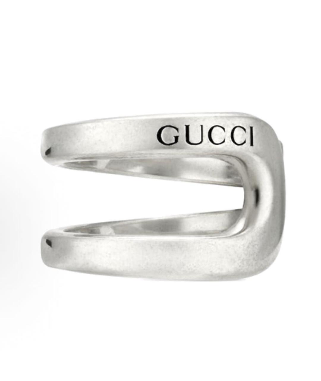 GUCCI Серебряное серебряное кольцо, фото 1