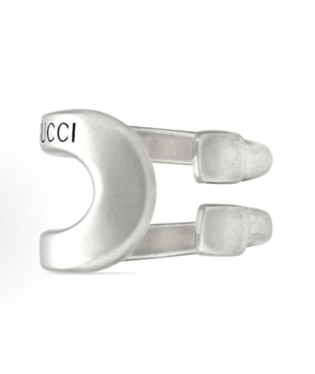 GUCCI Серебряное серебряное кольцо, фото 4
