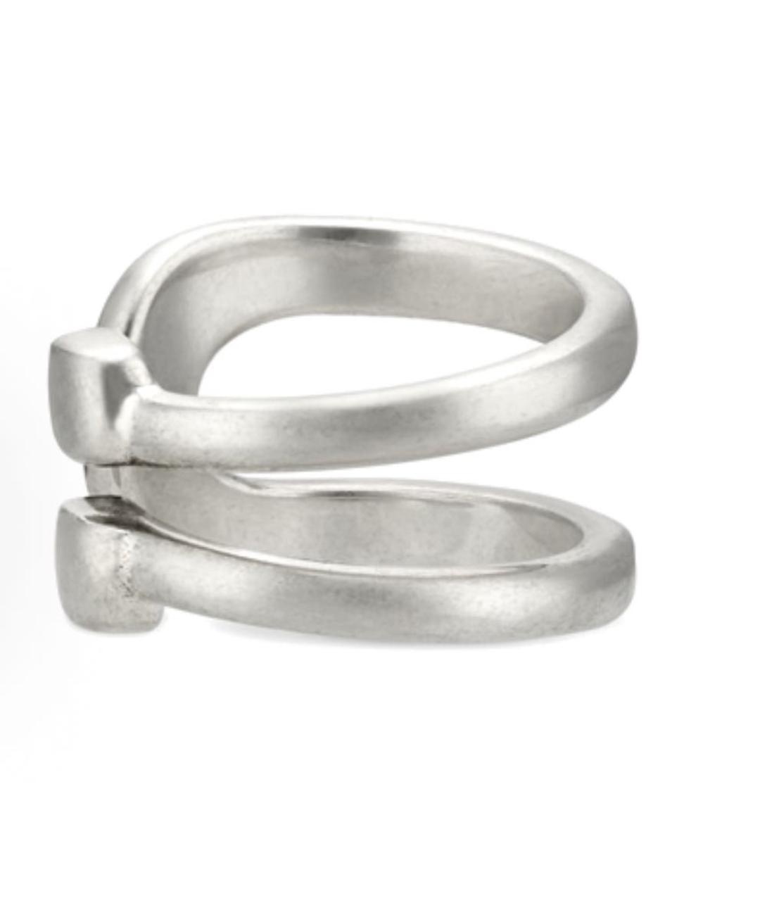 GUCCI Серебряное серебряное кольцо, фото 3