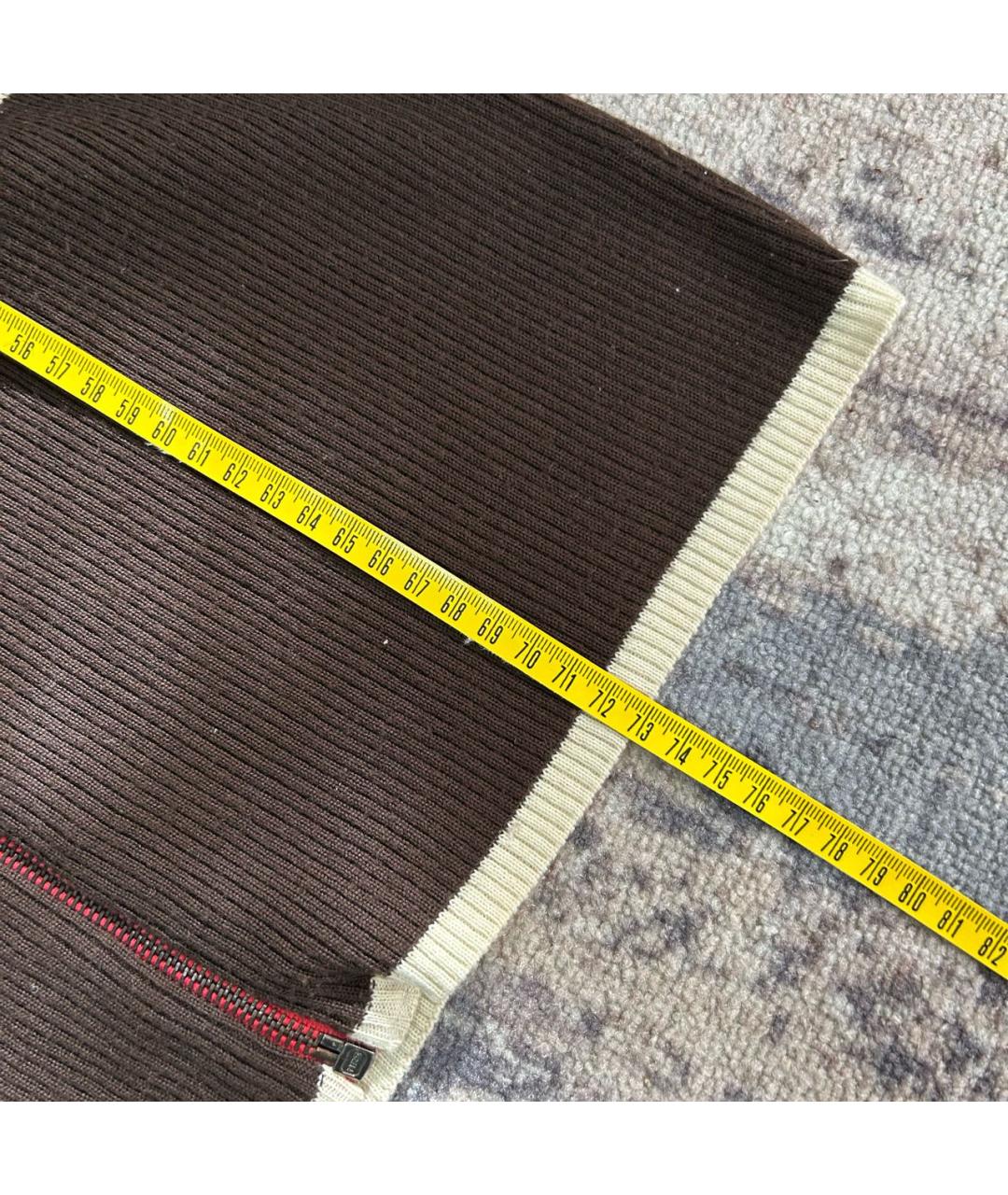 DOLCE&GABBANA Бордовый джемпер / свитер, фото 8