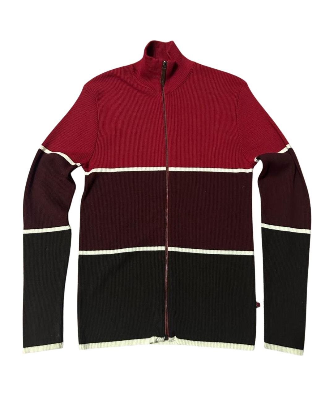 DOLCE&GABBANA Бордовый джемпер / свитер, фото 1