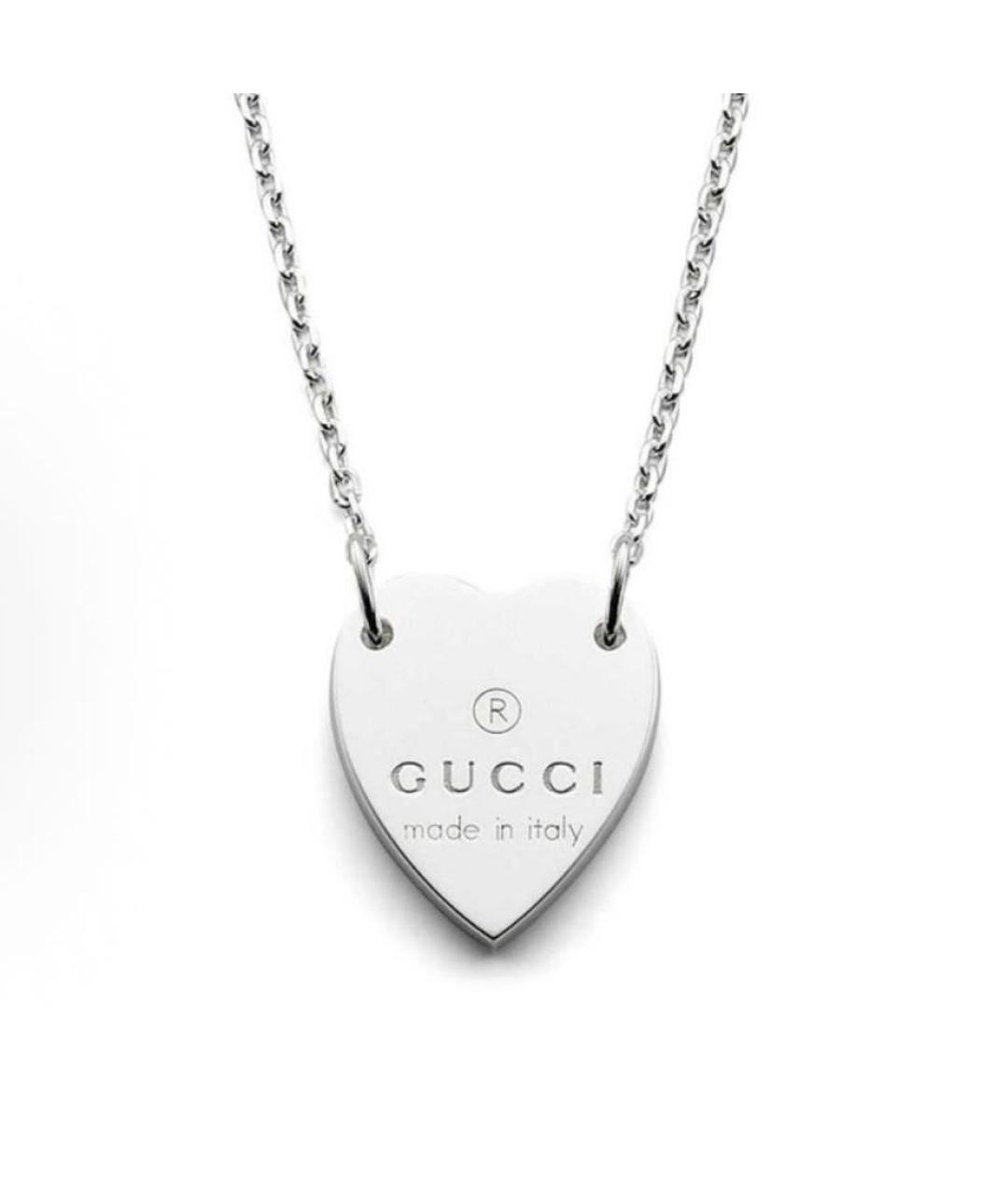 GUCCI Серебряная серебряная подвеска, фото 9