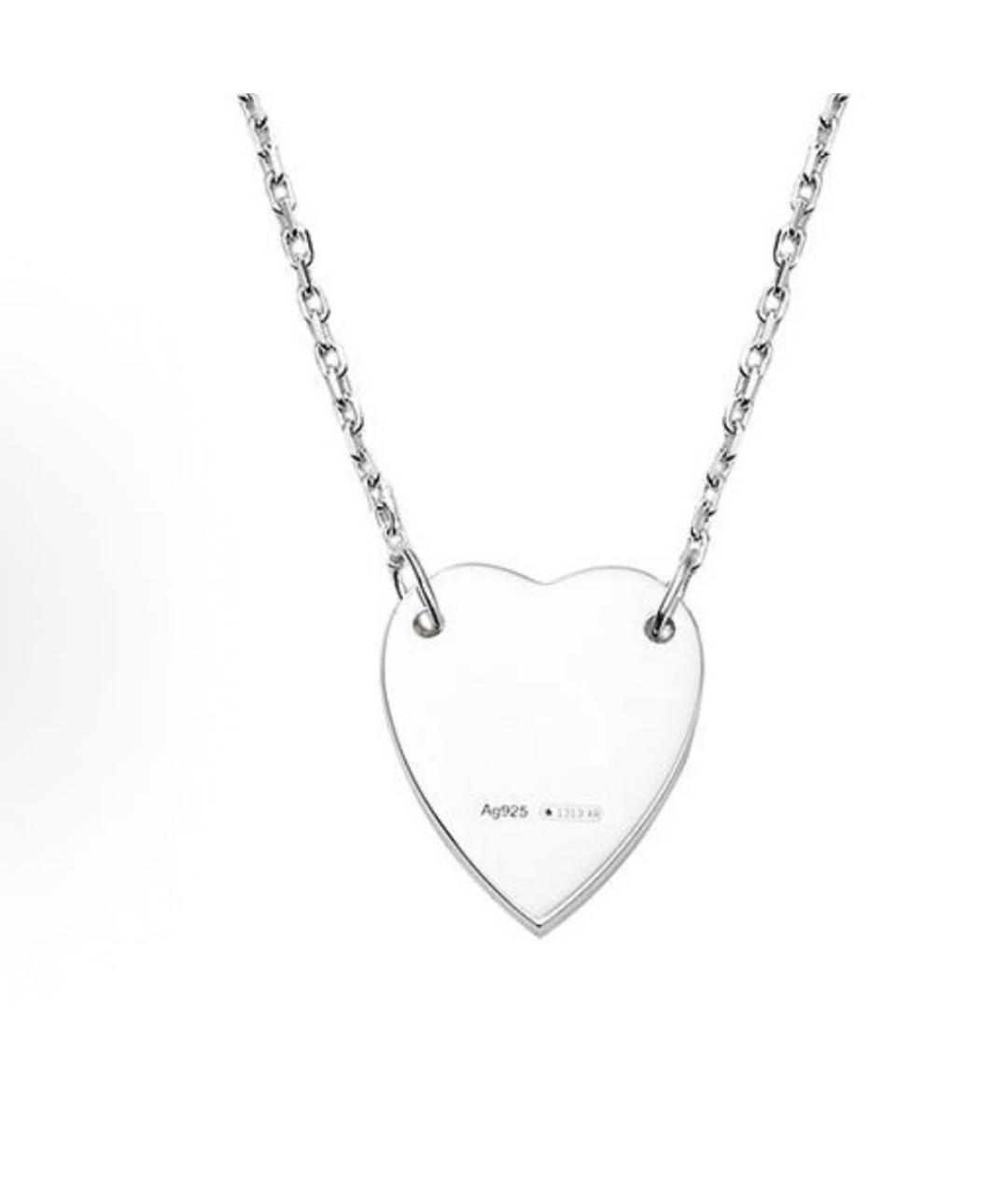 GUCCI Серебряная серебряная подвеска, фото 2