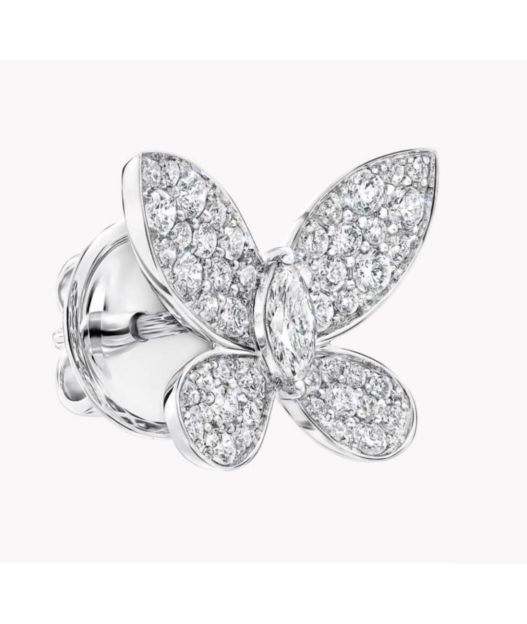 GRAFF Серебряные серьги из белого золота, фото 2