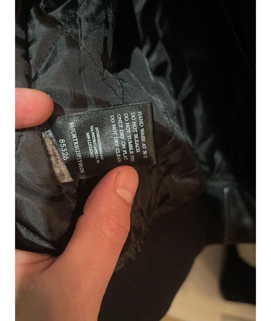 PHILIPP PLEIN Черная кожаная куртка, фото 8