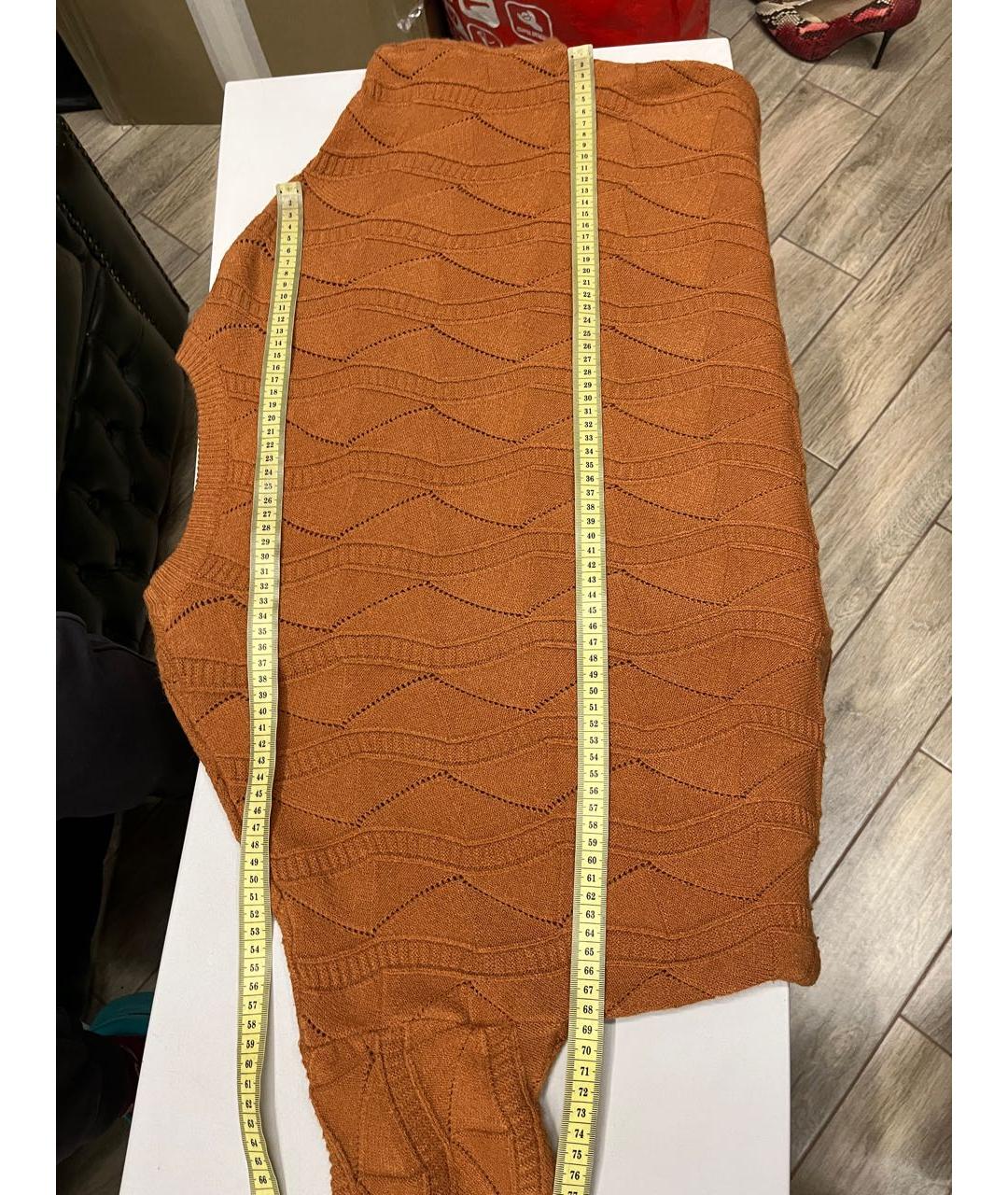 STELLA MCCARTNEY Коричневый кашемировый джемпер / свитер, фото 3