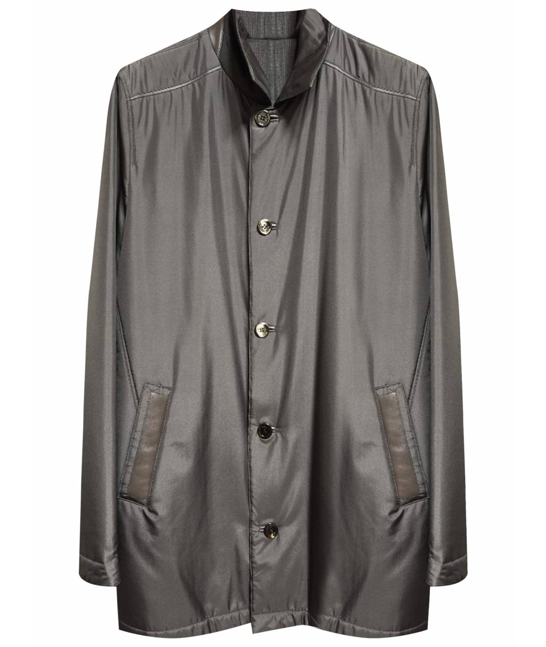 STEFANO RICCI Коричневый полиэстеровый тренч / плащ, фото 1