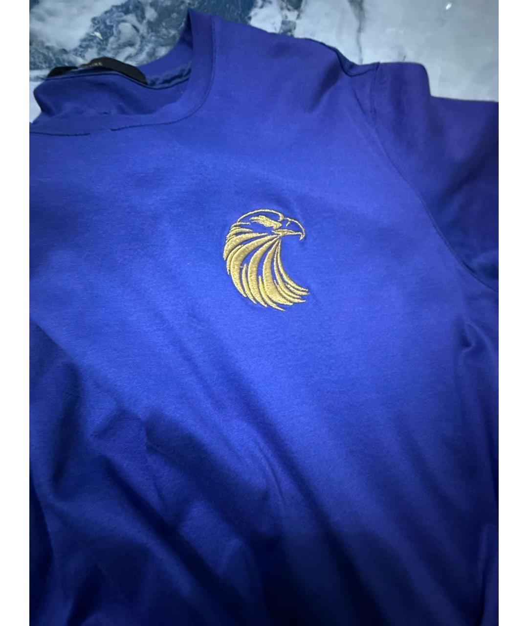 BILLIONAIRE Фиолетовая хлопковая футболка, фото 4