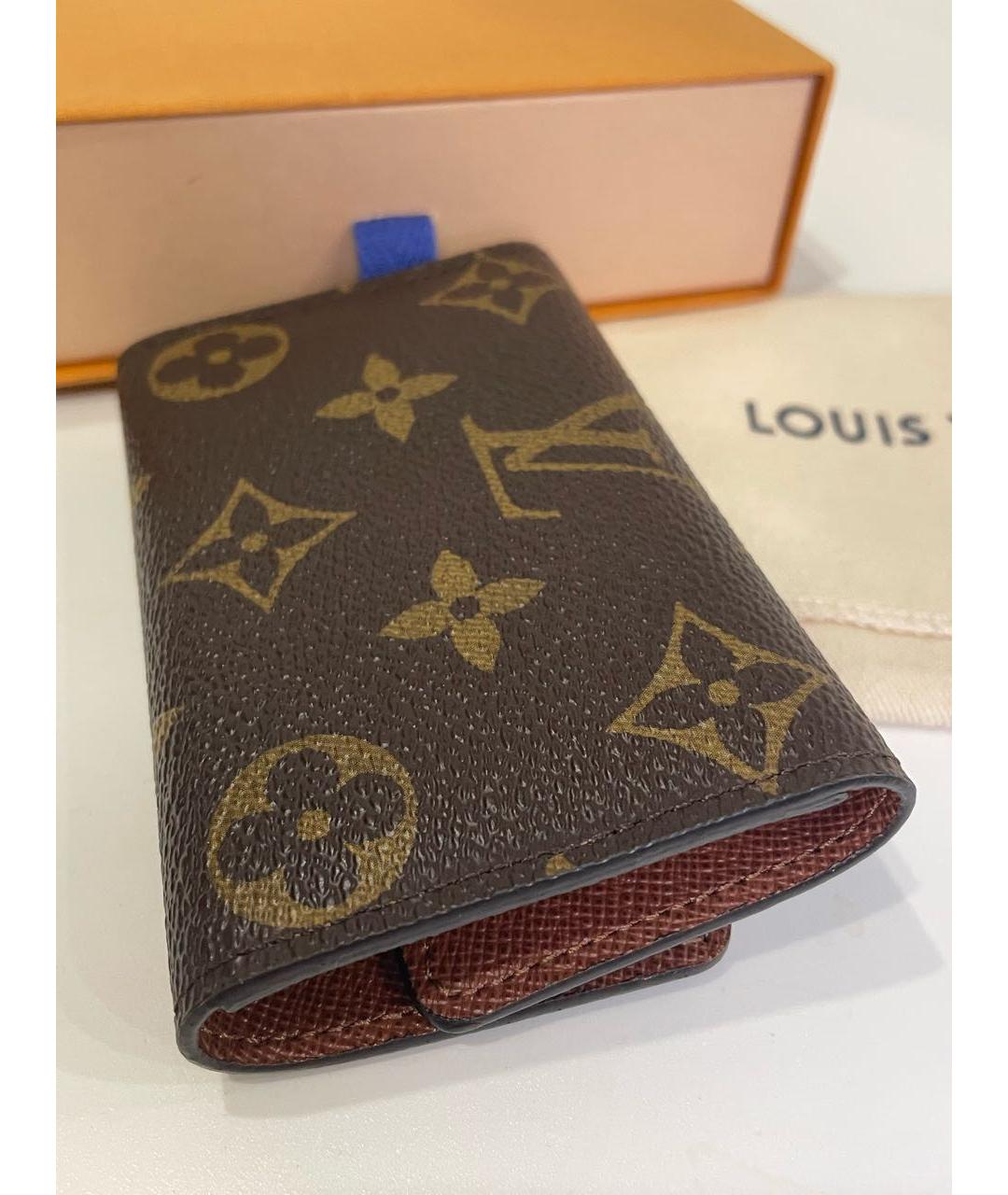LOUIS VUITTON Коричневая ключница, фото 3
