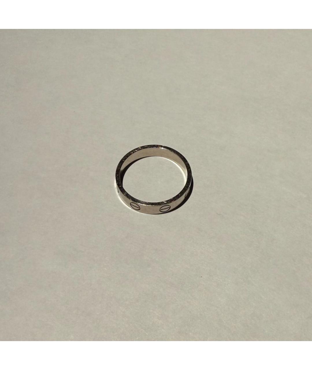 CARTIER Серебряное кольцо из белого золота, фото 3