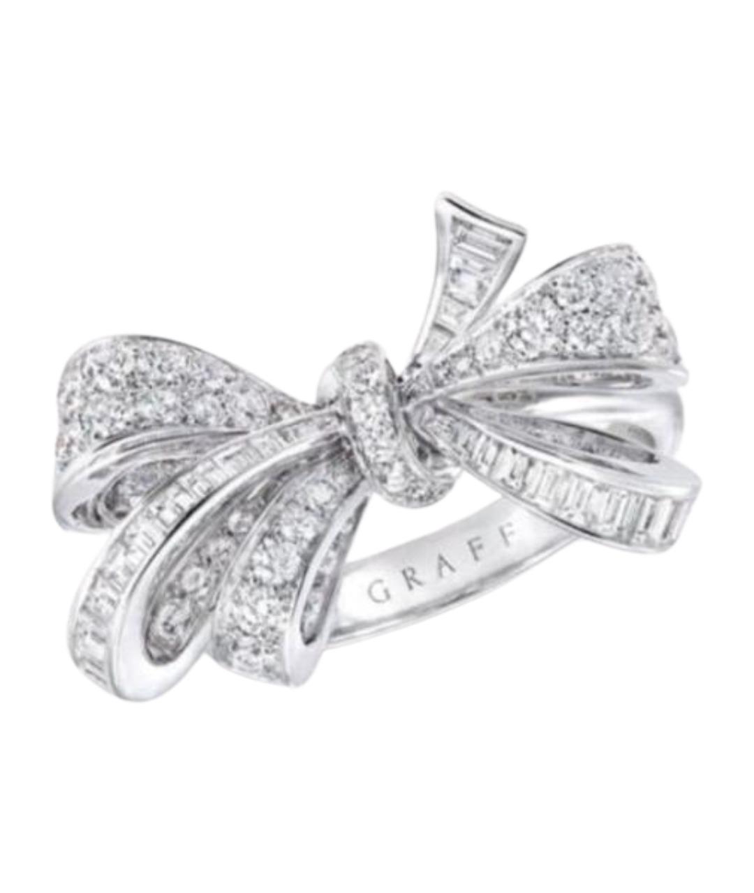 GRAFF Серебряное кольцо из белого золота, фото 1