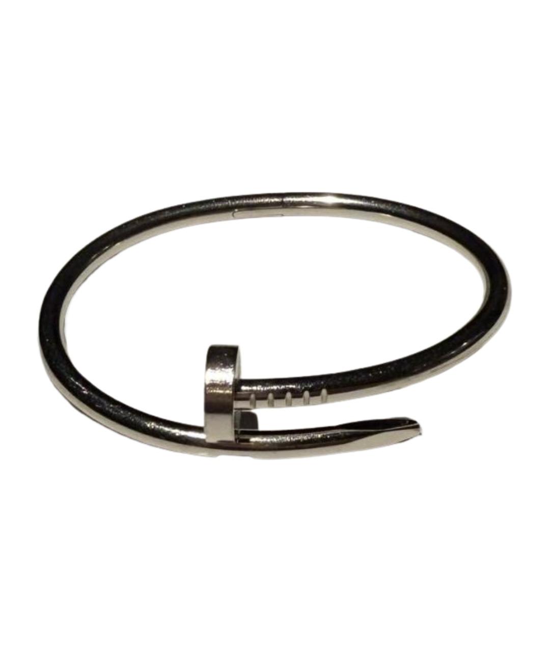 CARTIER Серебрянный браслет из белого золота, фото 1