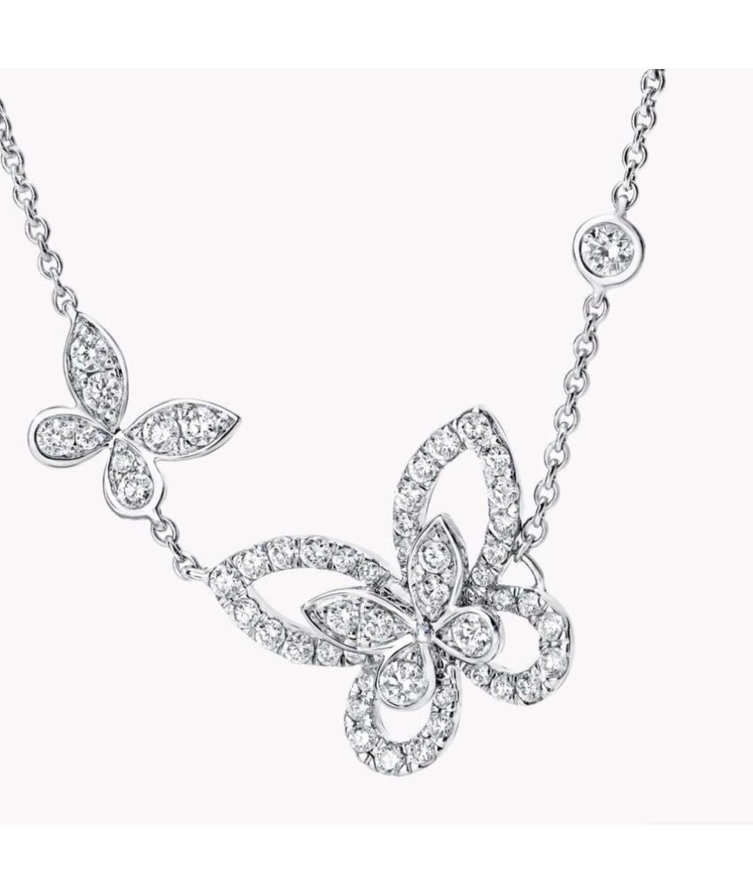 GRAFF Серебряное колье из белого золота, фото 2