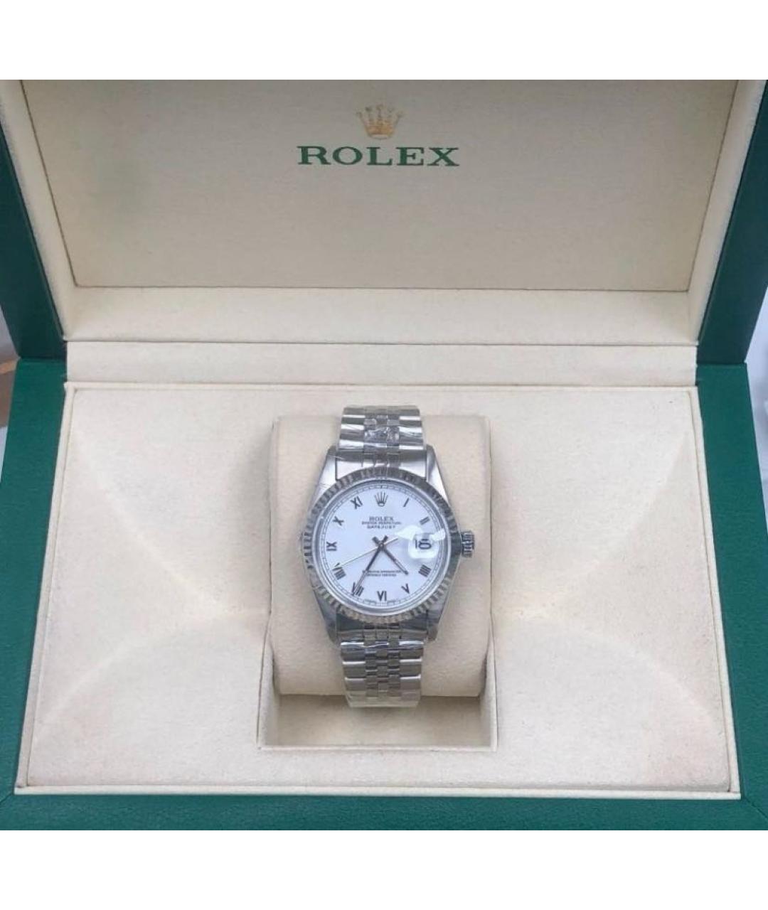 ROLEX Белые часы, фото 4